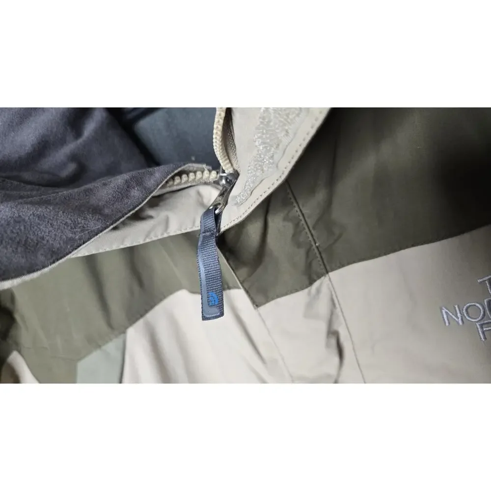 VTG The North Face Full Zip Color-blocked Hooded Jacket Y2k Size Large